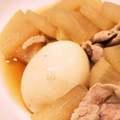 コジエミ's cooksnap of when they made 簡単！大根と豚肉とたまごの煮物.