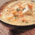 なにぬねにょろん's cooksnap of when they made 生姜たっぷり豆腐のあんかけ汁.