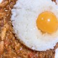 きの's cooksnap of when they made 鯖缶とフライドオニオンで簡単トマトカレー.
