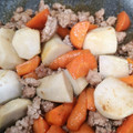 ぜんだいママ's cooksnap of when they made ビールに合う☆里芋と豚挽き肉の煮っ転がし.