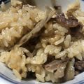 ふら・もーもー's cooksnap of when they made 牛肉とまいたけの炊き込みご飯.