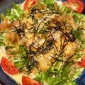 おんぷちゃん☆'s cooksnap of when they made 水菜と豆腐のゴママヨサラダ.