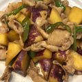 K_chang☆'s cooksnap of when they made 豚バラとさつまいもの甘辛ケチャップ炒め.