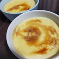 葉瑠。's cooksnap of when they made 卵×牛乳×砂糖だけ！レンジde簡単プリン.