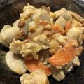 エリーモ's cooksnap of when they made 里芋と鶏肉の味噌バター煮.