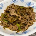 ダイエットきてぃ's cooksnap of when they made 豚と高菜漬けの簡単炒め☆.
