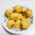 Ayakoyako's cooksnap of when they made ∞カリふわ。さつま芋チーズのおつまみ∞.