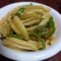 みー３２'s cooksnap of when they made 大根とピーマンの炒め物.