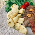Satoco❋'s cooksnap of when they made 食べるパセリ✿洋風ポテトの簡単煮✿.