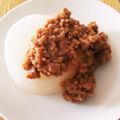 ゆね先生's cooksnap of when they made 肉味噌だれのふろふき大根☆.