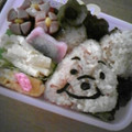 アコマコママ's cooksnap of when they made 簡単！キャラ弁☆くまのプーさん！おかかで.