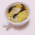 まあまま☆0403's cooksnap of when they made 白菜と木耳のやさしいスープ＊.