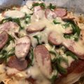 ぶっちゃんまーさん's cooksnap of when they made 豆腐でヘルシーにフライパンピザ.