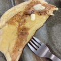hazelnats's cooksnap of when they made スフレパンケーキ.