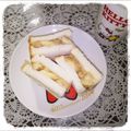 ＨＯ☆ＭＩ's cooksnap of when they made すぐに作れる◎バナナのサンドイッチ.