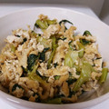 ゆきらふ's cooksnap of when they made めんつゆで簡単‼小松菜と油揚げの煮びたし.