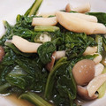 akiyuママ's cooksnap of when they made 副菜：ビタミン菜としめじの中華風煮浸し.
