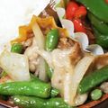 そらてんママ's cooksnap of when they made 豚肉のゴマドレ炒め♪.
