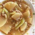 もふじ's cooksnap of when they made 大根と鶏ひき肉のそぼろ煮.