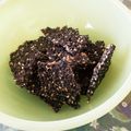 バウチャン's cooksnap of when they made 健脳おやつ✿お手軽ごまのフロランタン.