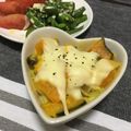 魅魔璃's cooksnap of when they made フライパン1つ！バターなしでグラタン♪.