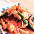 Nazomin's cooksnap of when they made 海老とエリンギのオイマヨ蒸し.