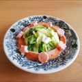 Newチヨコっと♪'s cooksnap of when they made ミニミニ魚肉ソーセージのお花.