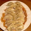 しむっちょ's cooksnap of when they made ［お野菜そのまま 餃子 ジューシー♪］.