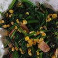 チーズナッツ's cooksnap of when they made ホウレン草とベーコンのバター醤油炒め.
