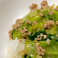 vsatov's cooksnap of when they made レタスと挽肉の中華炒め#大量消費#丼ぶり.