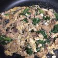 shun_rio's cooksnap of when they made 材料3つ、簡単サバ缶で卵とじ。.