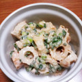 そばぐり's cooksnap of when they made たらこ＊ちくわ＊長葱＊マヨ胡麻和え.