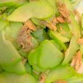 ☆ゆみちママ☆'s cooksnap of when they made ハヤトウリ（隼人瓜）とツナの塩炒め.