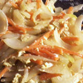 ☆紅愛☆'s cooksnap of when they made 人参と玉ねぎの卵とじ.