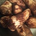 ﾌﾞﾚﾝﾀﾞ's cooksnap of when they made 塩で旨い♡茹で里芋 手がカユクならない！.