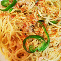 まゆpiyo's cooksnap of when they made ＊簡単 ツナの和風パスタ＊.