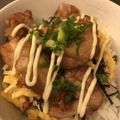 　青空大好き's cooksnap of when they made 鶏マヨ丼.