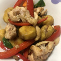 ぴのじー's cooksnap of when they made 栗と鶏の中華風炒め.