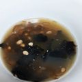 みれいく's cooksnap of when they made 夜食に！納豆×もずくスープ.