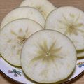ハムスターおいなり's cooksnap of when they made 蜜入り「りんご」の切り方.