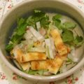 youtapapa's cooksnap of when they made 三つ葉とカリカリ油揚げのサラダ.