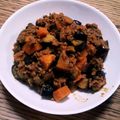 ポニーリボン's cooksnap of when they made 茄子とカボチャ๑挽肉味噌そぼろ✿.