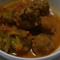 ヨシヨッシー's cooksnap of when they made ミートボールとキャベツのミルクトマト煮.