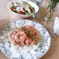 ま・д・な's cooksnap of when they made サーモンのカルパッチョ.