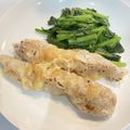 Halcandy51's cooksnap of when they made 簡単 ささみチーズ焼きとほうれん草ソテー.