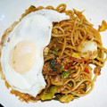 mummypig's cooksnap of when they made 超簡単！豆苗ともやしの焼きそば.