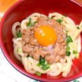 ミルキーーウェイ's cooksnap of when they made 簡単激ウマ 釜玉納豆うどん.