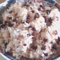 リラックマさん☆'s cooksnap of when they made 北海道のピンクで甘ーいお赤飯.