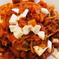 miwalin's cooksnap of when they made 余ったミネストローネでリメイクパスタ.