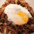 miwalin's cooksnap of when they made 簡単！牛ひき肉とたまねぎで牛丼風炒め.
